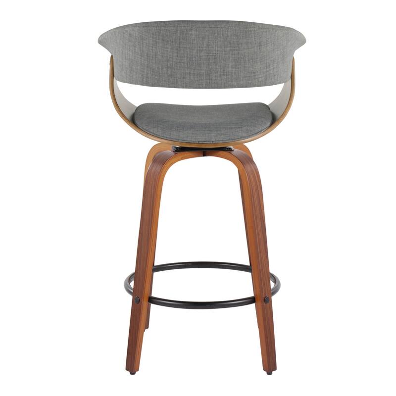 Carson Carrington Sauda 26" FixedHeight Counter Stool with Bent Wood